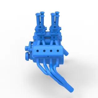 Engine of Gasser Version 2 Scale 1:25 - Model thumbnail 9