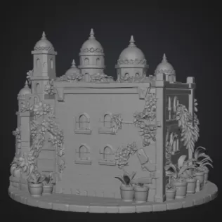 Sultan's Spice & Potion Bazaar STL File for 3D Print - Model thumbnail 13