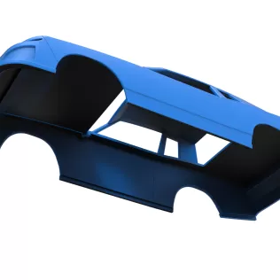 Shell of IMCA Stock car Scale 1:25 - Model thumbnail 3