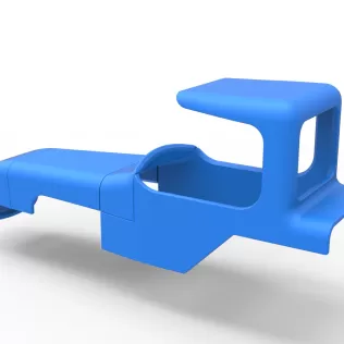 Shell of Vintage Supermodified stock car Scale 1:25 - Model thumbnail 9