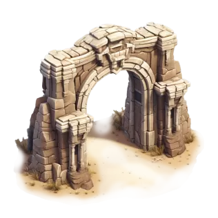 Desert Archway Fantasy Miniatures from KF2.pl - Model thumbnail 2