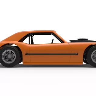 Vintage Asphalt Modified stock car V12 Scale 1:25 - Model thumbnail 22