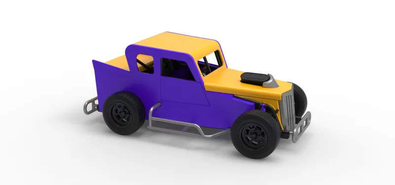 Dwarf car Version 2 Scale 1:25 - Model preview 24
