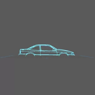 Chevrolet - Cavalier 1989 Wall Art