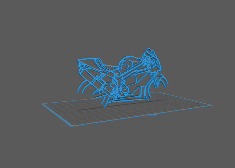 Honda - RC51 2000 Wall Art - Model preview 2