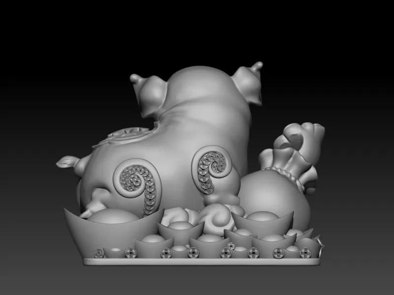 Zodiac Pig - Model preview 3