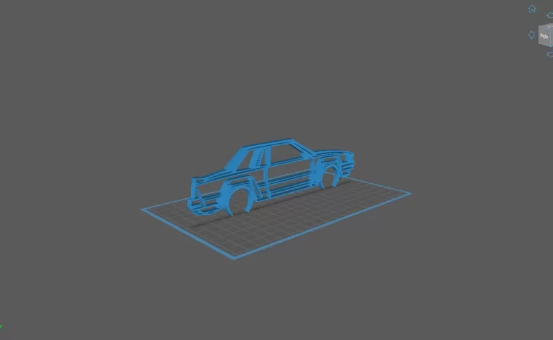 Nissan - 240 RS 1983 Wall Art - Model preview 2