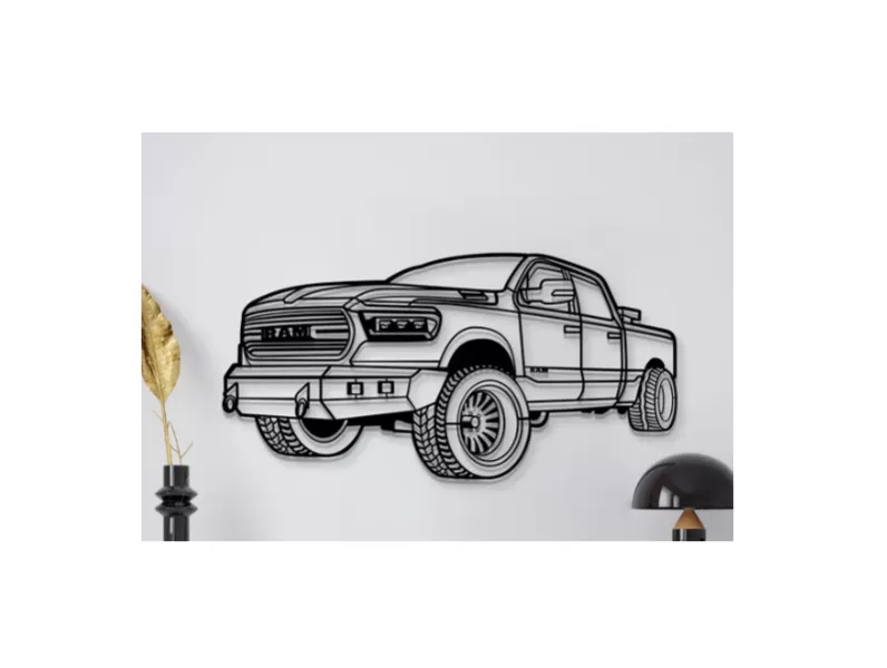 RAM - 1500 2020 Wall Art - Model preview 1