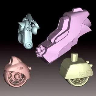 Liberty Scooter Paw Patrol - Model thumbnail 10