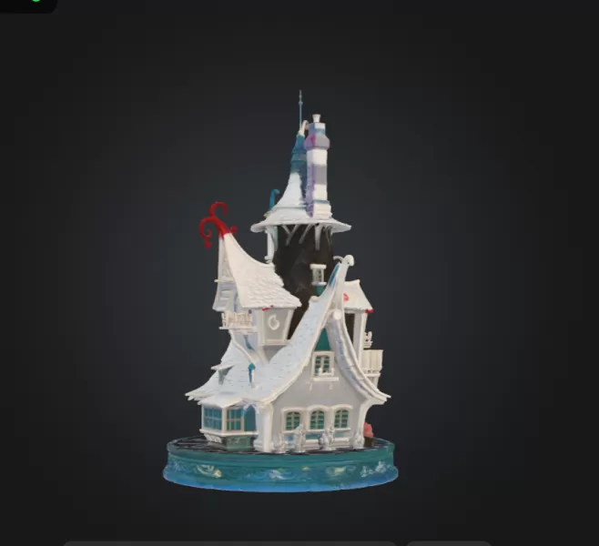 Fairy tail House - Model preview 3