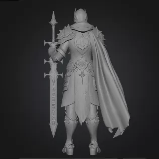 Knight warrior - Model thumbnail 2