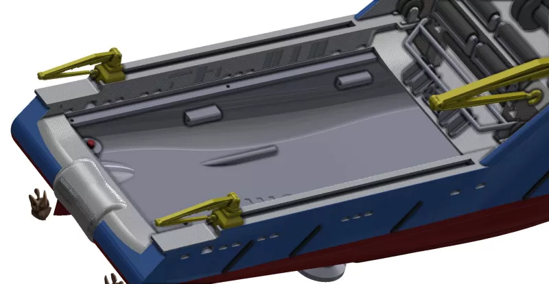 Bourbon – Horizon Arctic Ocean Going Tugs 1m model - Model preview 17