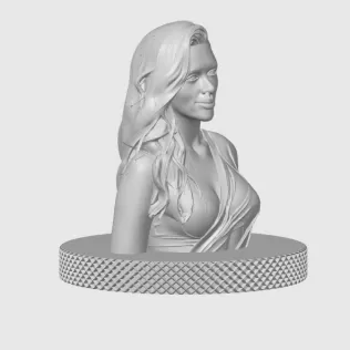 Scarlett Johansson 3D - Model thumbnail 7