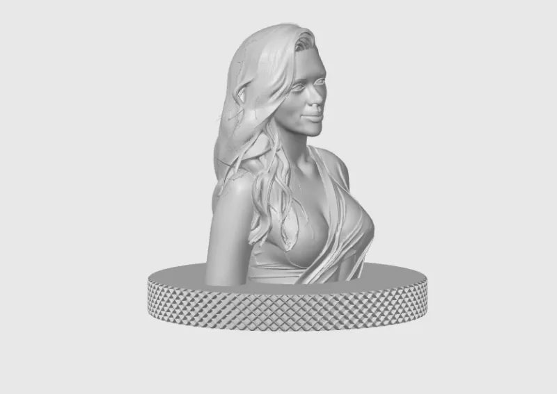 Scarlett Johansson 3D - Model preview 7