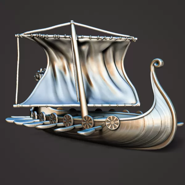 Viking Drakkar #RoZ - Model preview 7