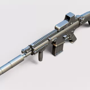 FN SCAR #RoZ - Model thumbnail 6