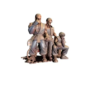 Street Fighter Characters 3D Model - Model thumbnail 4