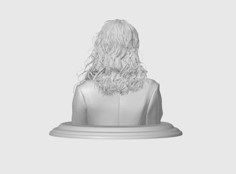 Elodie Fontan 3D Bust Print - Model preview 7