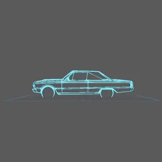 Plymouth - Belvedere GTX 1967 Wall Art