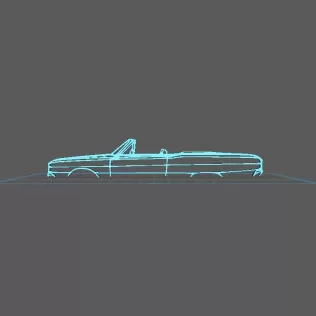 Dodge - Dart 1969 Wall Art