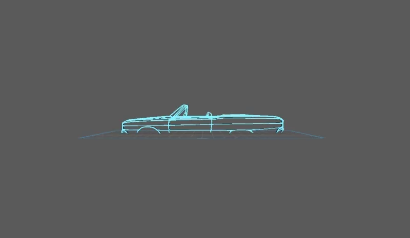 Dodge - Dart 1969 Wall Art - Model preview 1