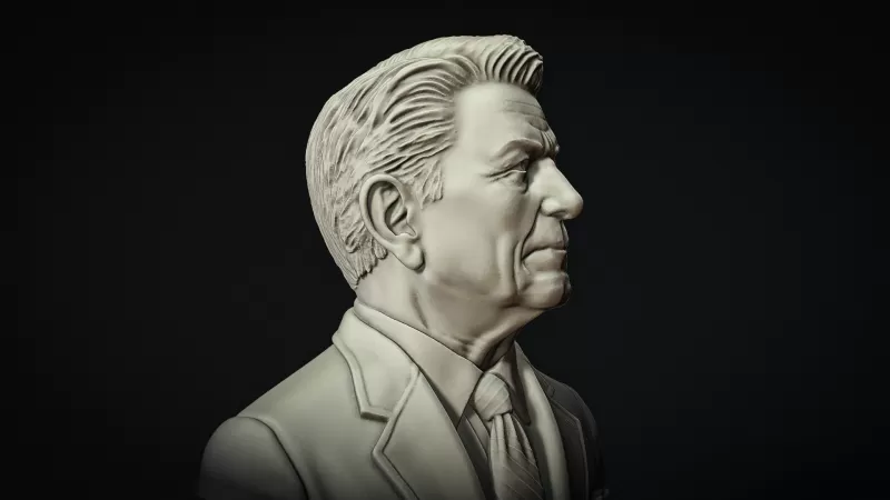 Ronald Reagan - Model preview 9