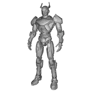 Mecha Heroes Pack – 9 High-Poly Kitbash Characters - Model thumbnail 17