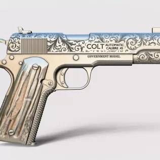 Colt 1911 (Al Capone Style) #RoZ - Model thumbnail 2