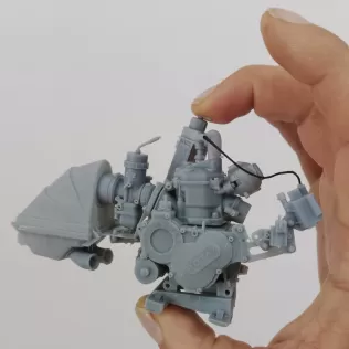 ROTAX FR 125 MAX EVO go kart engine 10 pieces - Model thumbnail 16