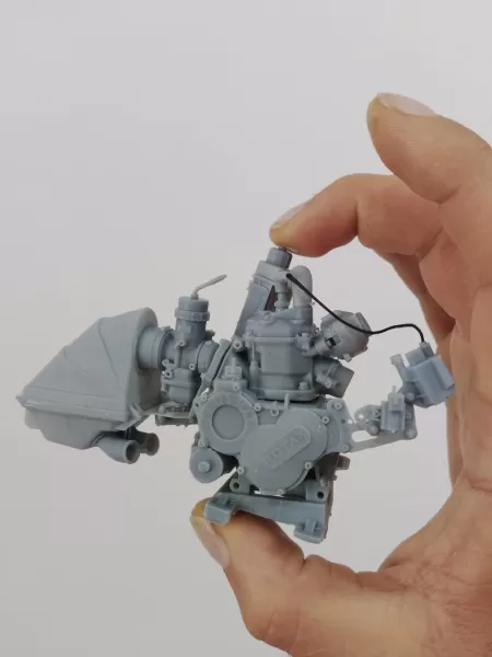 ROTAX FR 125 MAX EVO go kart engine 10 pieces - Model preview 16