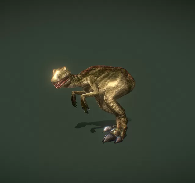 Allosaurus Carnivores - Model preview 1