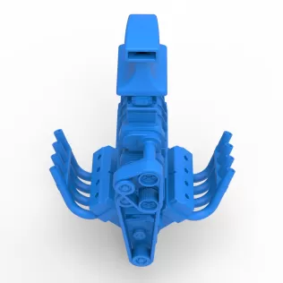 Engine V8 with double supercharger Version 8 Scale 1:25 - Model thumbnail 6