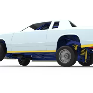 IMCA Stock car while turning Version 2 Scale 1:25 - Model thumbnail 13