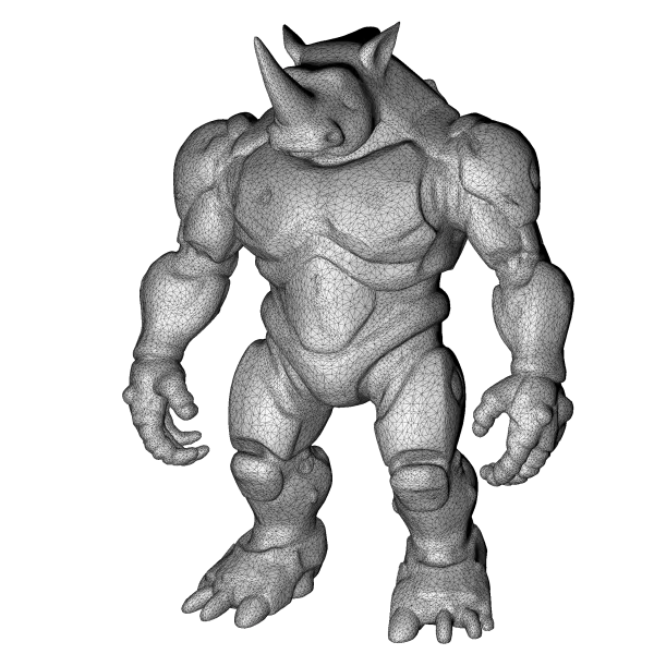Animal Warrior Pack – Sci-Fi Fantasy High-Poly Kitbash 3D Model - Model preview 5