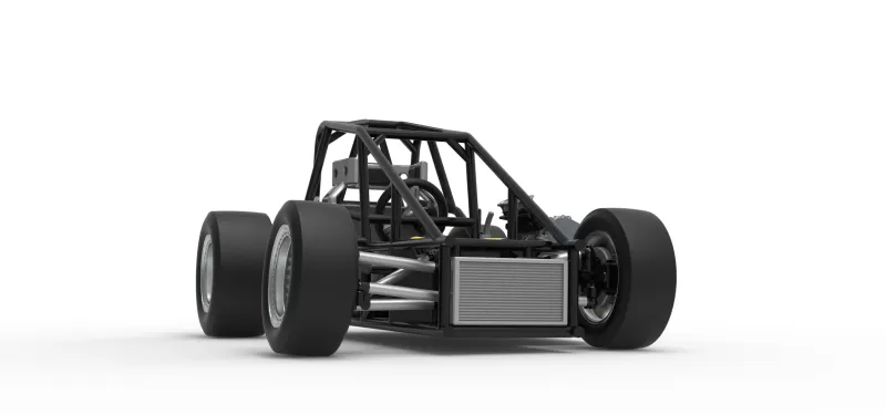 Three Quarter Midget Base Scale 1:25 - Model preview 27