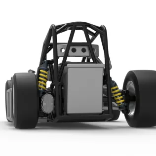 Three Quarter Midget Base Scale 1:25 - Model thumbnail 15