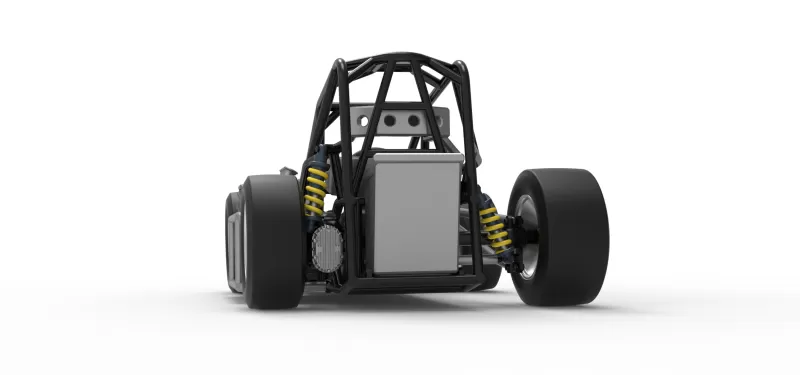 Three Quarter Midget Base Scale 1:25 - Model preview 15