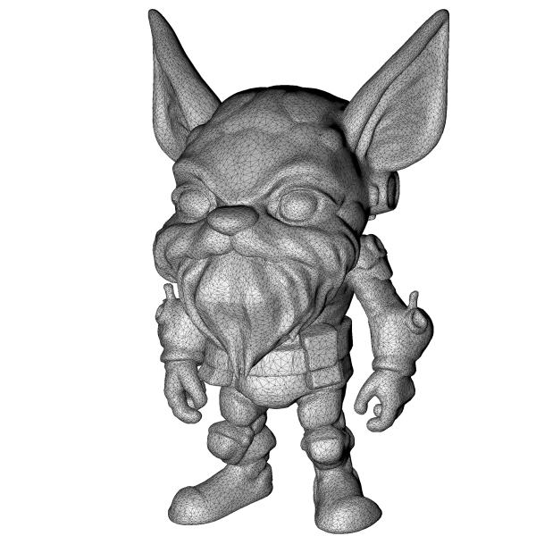 Forest Gremlin Creatures – Fantasy Woodland Character Pack - Model preview 9