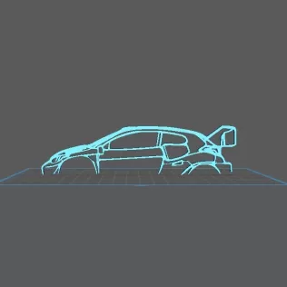 Toyota - Yaris GR Rally Wall Art