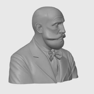 Yane Sandanski 3D STL (Яне Сандански) - Model thumbnail 3