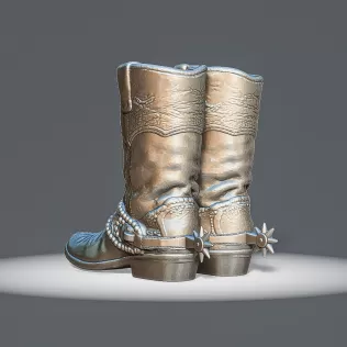 Cowboy Boots #RoZ - Model thumbnail 5