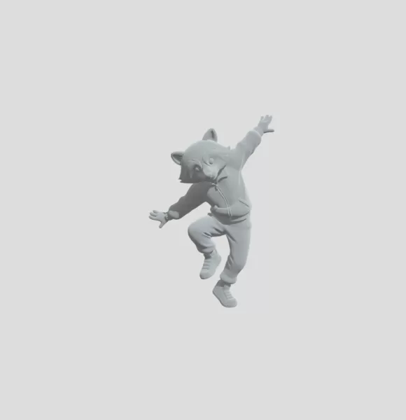 Raccoon - Model preview 1