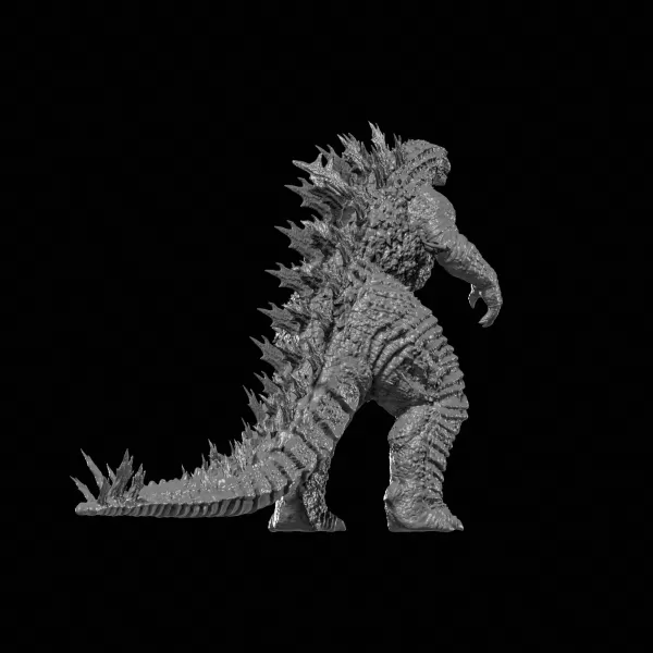 Godzilla STL File for 3D Printing - Model preview 3