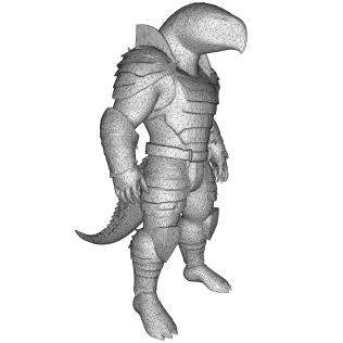 Cinematic Creature + Mech Kitbash Pack (High-Poly 3D Models) - Model thumbnail 13