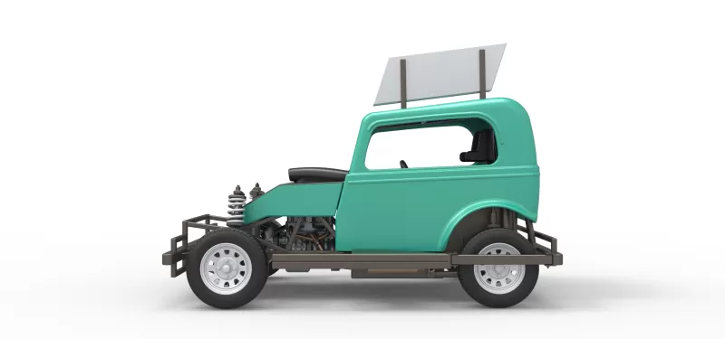 New Zealand Ministock car Scale 1:25 - Model preview 9