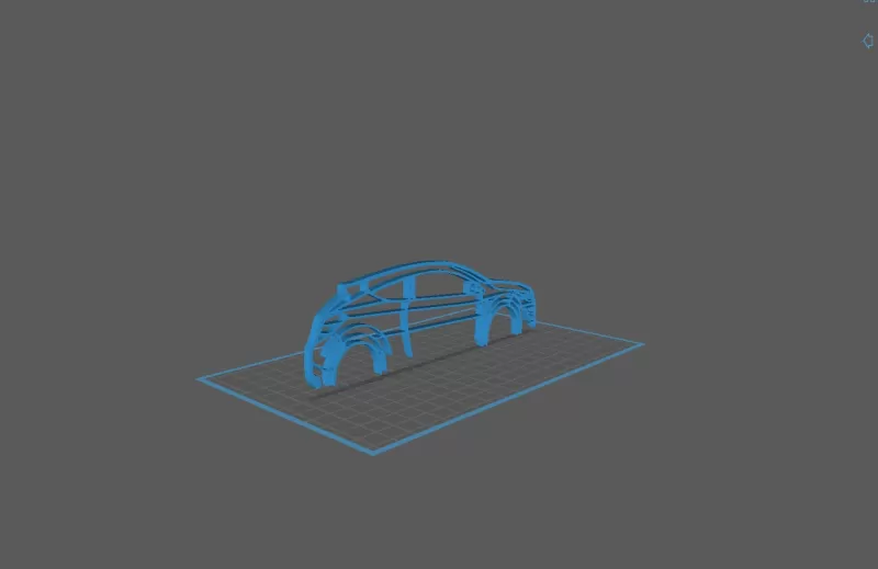 Renault - Megane 3 RS Wall Art - Model preview 1