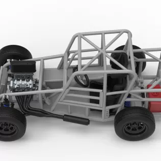 Dwarf car Base Version 2 Scale 1:25 - Model thumbnail 10