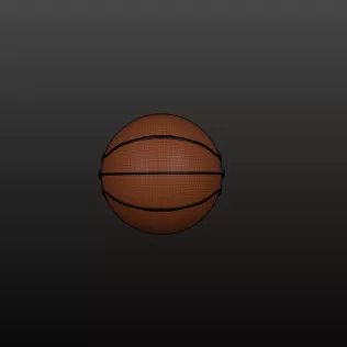 Generic Basketball - Model thumbnail 4