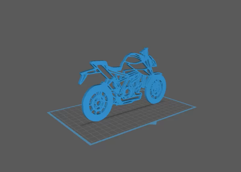 KTM - SuperDuke 1290 - Model preview 1