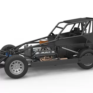 New Zealand Superstock car Base Version 4 Scale 1:25